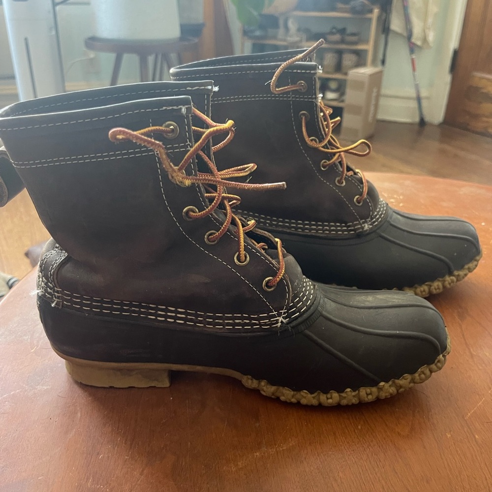 LL Bean - Flannel insulated boots